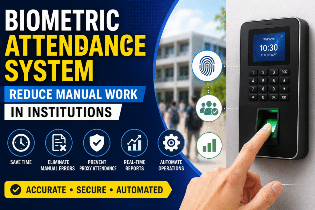 Biometric Attendance System: How It Reduces Manual Work in Institutions 1 ChatGPT Image May 26 2026 03 12 35 PM
